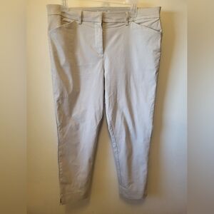 cleo petites large beige pant bought new worn once - good for ankle or petite